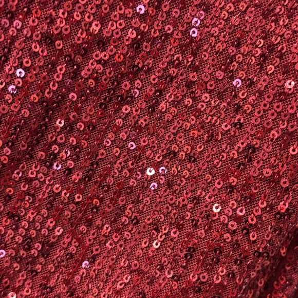 Red Sequin Top - Picture 4 of 6